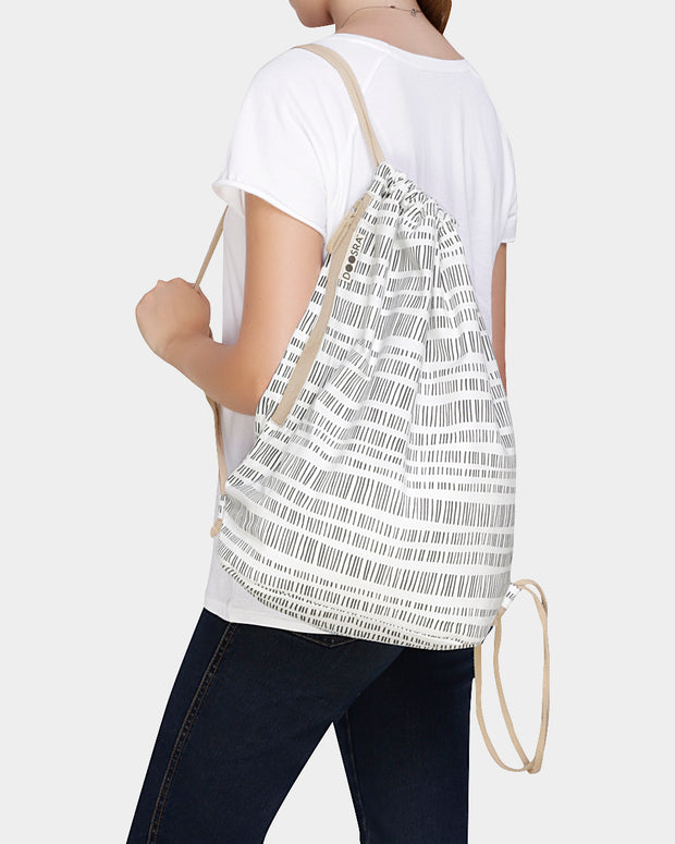 Versatile Drawstring Backpack